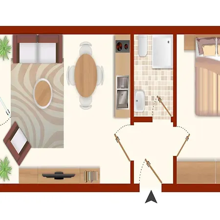 Kapitaenshaus Nr 10 Apartment